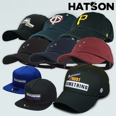 [햇츠온]HatsON MLB 47 브랜드 남자 여자 무지 레터링 볼캡 빅사이즈 대두 야구 캡 모자 AD-10