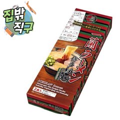 이치란 라멘 키트 일본 라면 하카타 세면 특제 맵기 소스 포함 2인분
