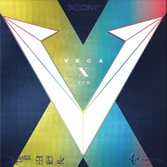 엑시옴 (XIOM) 베가 텐 (VEGA X) / 중급 이상의 드라이브 주전형 플레이어를 위한 프로용 러버, 맥스(MAX), 적색(레드)