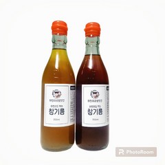 [1+1할인] 하린이네 수입산 전통 참기름 350ML+350ML, 2개, 350ml