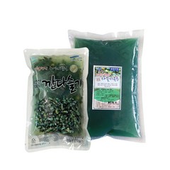 국내산 청정 강원도 다슬기 올갱이 (깐다슬기 200g+다슬기육수 1kg) 세트상품, 2개