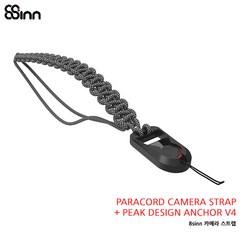 8SINN PARACORD CAMERA STRAP + PEAK DESIGN ANCHOR V4 카메라 스트랩