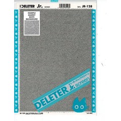 Deleter Screen Tone Jr JR-128 [정적 패턴 25%][시트 사이즈 182x253mm (7.16\"x9.96\")] 만화 일러스트레이션 그래픽 스크린톤