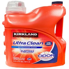 커클랜드KIRKLAND 액체세제 통돌이드럼겸용 대용량 5.73L 액상세제, 1개