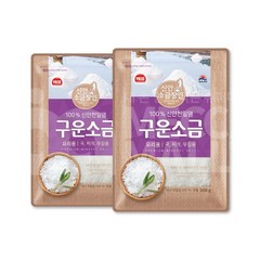 (메카몰)해표구운소금300G*2, 300g, 2개