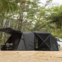 아이두젠 모빌리티 옥타곤 MAX 차박 도킹 텐트 원터치 쉘터, 옥타곤 MAX 텐트 (다크그린)