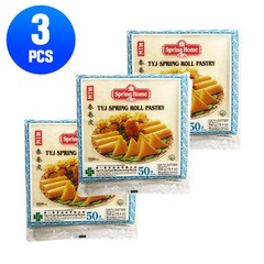 [필마트] Lansea Spring Roll Pastry Lumpia Wrapper 7.5inch X 3Pack 랜시 춘권피 룸피아 라퍼 X 3팩, 550g, 3개