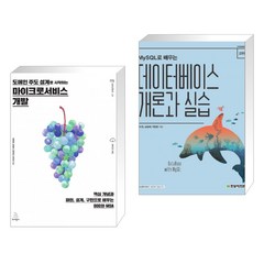 도메인 주도 설계로 시작하는 마이크로서비스 개발 + MySQL로 배우는 데이터베이스 개론과 실습 (전2권)