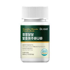 닥터루트 정정당당 발효 여주정 바나바잎 타블렛, 1통, 60정