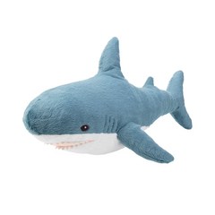 이케아 BLAHAJ 블로하이 상어인형 55cm봉제아기상어애착인형장난감유아완구, 블루_005.406.64