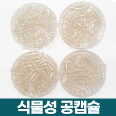 라이프건강 식물성공캡슐(200mg 500개) 식약허가통과, 투명(500개), 500개