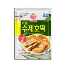 오뚜기 오쉐프 리얼 수제호떡 1kg / 찹쌀피 냉동호떡, 1개