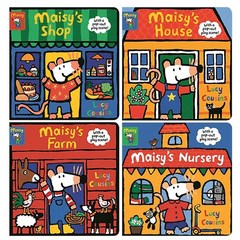 영어원서 입체북 Maisy's Nursery Farm House Shop 4권세트 메이지 입체북만들기