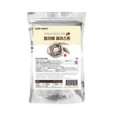 CAFEFRUIT 밤라떼 페이스트 1kg, 1개