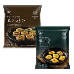 사옹원 고기완자+동태전, 2봉, 300g