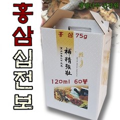 생명나무건강원 (120ml 60봉) 홍삼십전보, 120ml 60봉, 120ml
