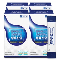 (강력추천)종근당 블루베리맛 프로바이오틱스 생유산균 건강기능식품 1일1포, 60g, 3개