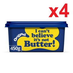 [영국발송] 450G 4개 아이 캔트 빌리브 잇츠 낫 버터 오리지널 스프레드 식물성 오일 I Can't Believe It's Not Butter Original Spread