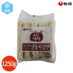 농심 가락 냉동 짜장면 1.25kg x 4봉 (20인분), 4개