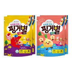 아이배냇 핑거별 쌀과자, 양파2개+새우2개, 1세트