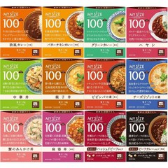 오오츠카식품 마이사이즈 12종 12식 모둠 세트 오리지널 패키지 일본, 1개