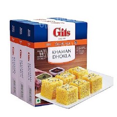 인도식 디저트 식사 굴랍자문 라스굴라 gulab jamun 3 x 200gm, 카만 도클라