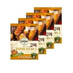 고메 포테이토치즈핫도그 (100gx4개 400g), 310g, 1세트