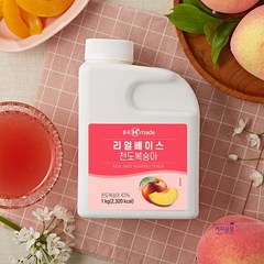 흥국 리얼베이스 천도복숭아 1kg (냉장), 1개, 1개