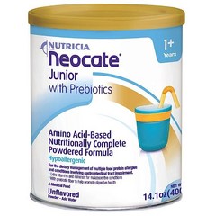 Neocate Junior Amino Acid-Based Formula 네오케이트 주니어 프리바이오틱 포뮬라 무향 400g 2팩