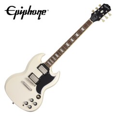 Inspired By Gibson<br>Epiphone 1961 Les Paul SG Standard - Aged Classic White / 에피폰 레스폴 SG 스탠다드 (EIGC61SGACWNH1), *, *, *