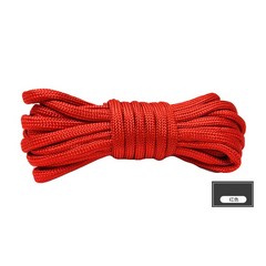 ZK20 3M 10M 15M 550 Paracord 낙하산 줄 매는 밧줄 밀 사양 유형 III 7 가닥 등산 캠핑 생존 캠핑 로프, 빨간색