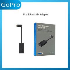 GoPro-마이크 어댑터 3.5mm HERO 11 10 9 8 HERO7 HERO6 HERO5 용 마이크 TRS 마이크와 함께 작동, 01 Pro Mic Adapter_01 China