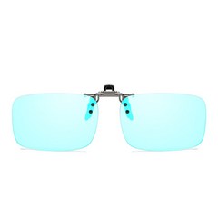 색약 색맹 안경 적녹생약 뿔테안경 초경량 운전용 양면 코팅 렌즈 적색-녹색 및 색약자용 클립 F559