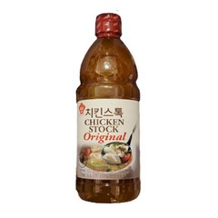 치킨스톡 오리지널 1kg 액상 닭 액기스 베이스 다시다 조미료, 1개