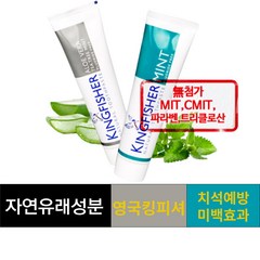 킹피셔 내추럴 치약 알로에베리 티트리민트, 100ml, 1개