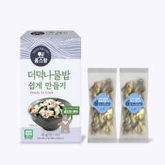 청태산농장 밥지을때 바로넣는 유기농(더덕 곤드레나물 당근) 12인분(15gx6봉), 6개, 15g