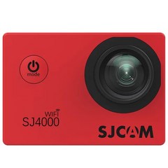 액션카메라 유튜브용카메라 바디캠 SJCAM SJ4000 WiFi 액션 카메라 2.0 인치 스포츠 DV LCD 화면 1080P HD 다이빙 30M 방수 미니 차량용 등록 DVR, [02] Black, [01] Standard Package, 03 빨간_01 Standard Package