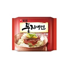 농심 둥지 비빔냉면 162g, 15개