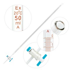 OHE659638Clear - PTFE Cock 뷰렛 테프론콕크 투명 50ml / ARI-B2004-c050 (ARI), 상세페이지 참조