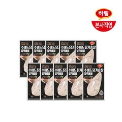 하림 냉장 수비드 닭가슴살 블랙페퍼 100g 10팩, 10개