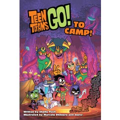 (영문도서) Teen Titans Go! to Camp Paperback, DC Comics