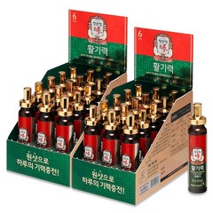 정관장 활기력 20ML 15병 2세트-6년근홍삼 선물세트 홍삼원 홍삼원골드, 300ml, 2개