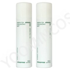 1+1/2개/이니스프리 그린티 히알루론산 미스트 150ml, 1+1(2개)