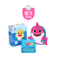 돌아기 장난감 선물 유아용 헝겊책 몬테소리 마이퍼스트북 NO.9, 핑크