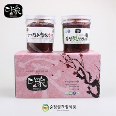 [담가] 500g 2종 선물세트 (찹쌀고추장 양념깻잎 구성) [우리농산물 산지직송 순창성가정식품]