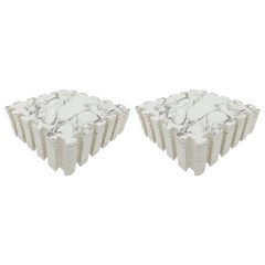 케이알펫츠 반려동물 두꺼운 방수 퍼즐 매트 10개입+마감재20P 2세트, 30x30cm x 대리석무늬 2세트 x 10개입