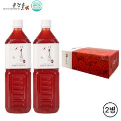 문경몰 무설탕 순오미자 원액, 1L, 1개, 2개