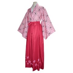 검도도복 검도호구 검도복상의 검도복Demon Slayer Kamado Nezuko Cosplay Costume Kendo Kimono Outfits H