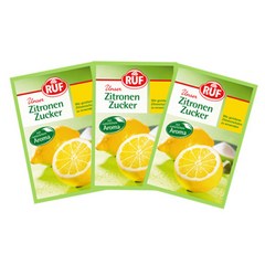 루프(RUF) 레몬껍질향 레몬설탕10gx3 독일산, 3개, 10g