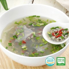 하동 직배송 100% 국내산 재첩국 300g HACCP 정옥재첩국, 3팩